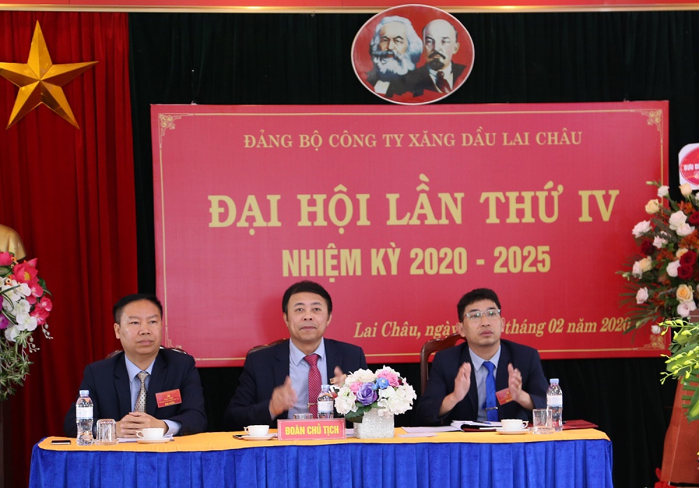 Đảng bộ Petrolimex Lai Châu đại hội lần thứ IV nhiệm kỳ 2020 - 2025