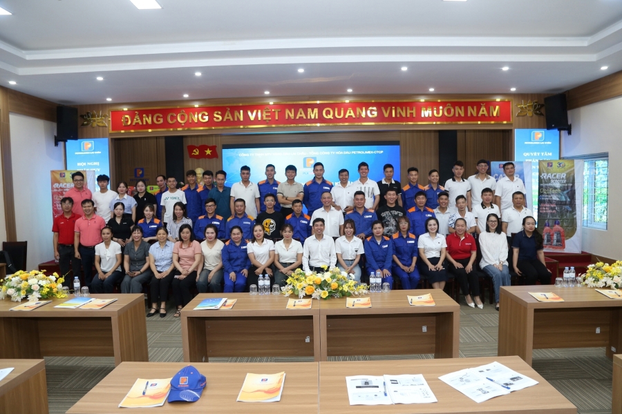 Petrolimex Lai Châu tổ chức thành công chương trình tập huấn kỹ năng dầu mỡ nhờn năm 2025