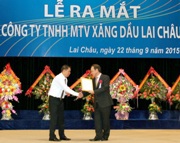 Công bố thành lập Công ty TNHH MTV Xăng dầu Lai Châu