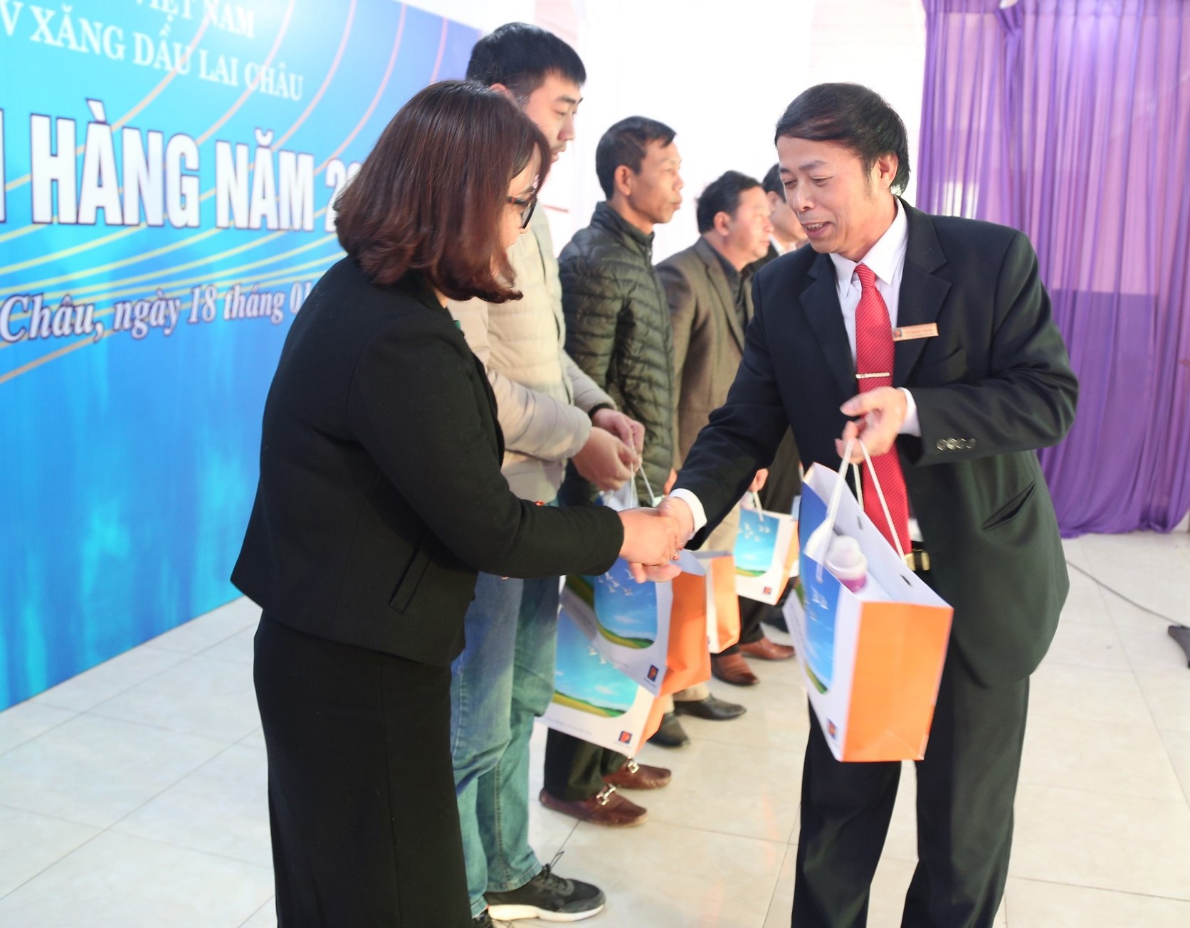 Petrolimex Lai Châu hội nghị khách hàng năm 2019
