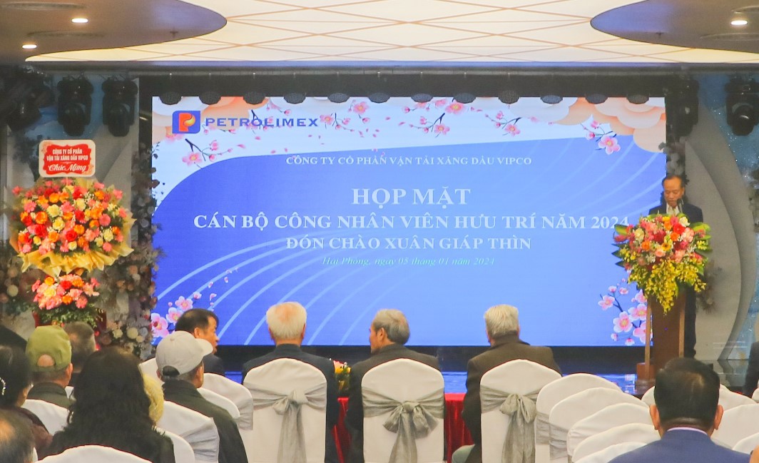 Họp mặt Hội hưu trí Công ty VIPCO mừng Xuân Giáp Thìn 2024