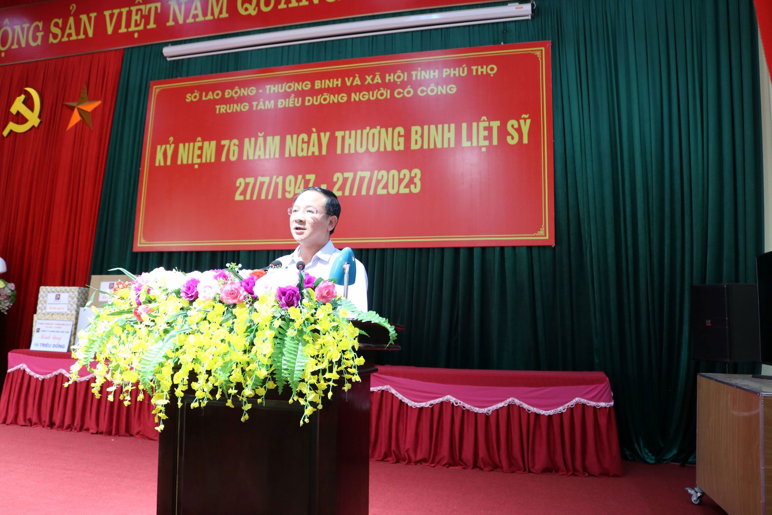 Hoạt động tri ân ngày thương binh liệt sỹ năm 2023 của Tập đoàn Xăng dầu Việt Nam tại Tỉnh Phú Thọ