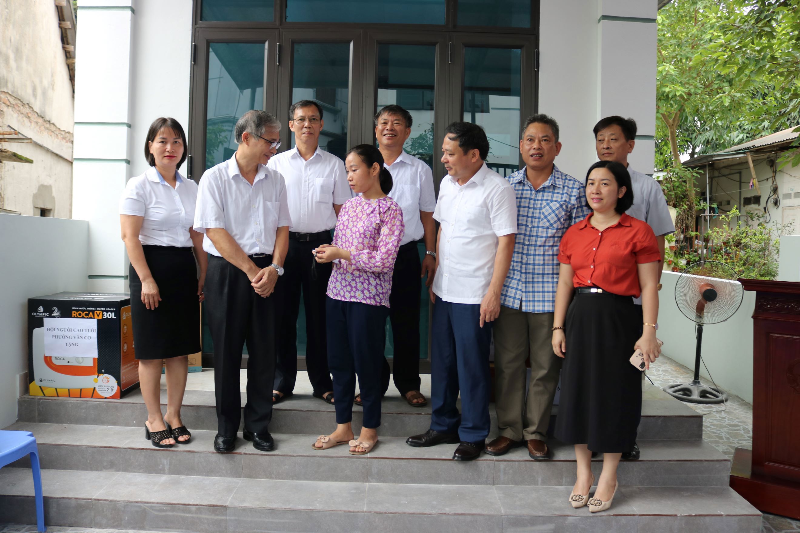 Chung tay xây dựng nhà Đại đoàn kết trao tặng hộ nghèo tại Phường Vân Cơ, TP Việt Trì, Tỉnh Phú Thọ.