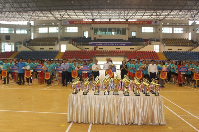 Khai mạc hội thao CNVCLĐ cụm Tây Bắc Bộ năm 2019