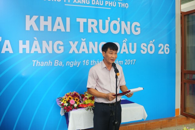 Khai trương CHXD số 26 tại Thanh Ba