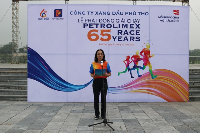 Lễ phát động Giải chạy Online "Petrolimex Race 65 years
