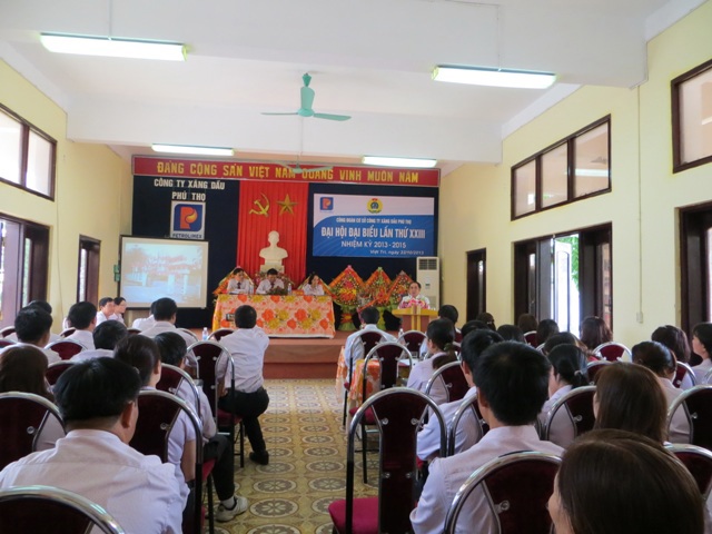 Đại hội Công đoàn Petrolimex Phú Thọ nhiệm kỳ XXIII năm 2013-2015