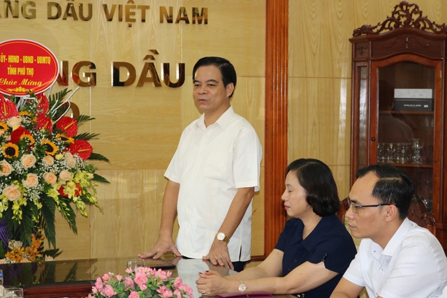 Phó chủ tịch tỉnh Nguyễn Thanh Hải thăm, chúc mừng nhân Ngày Doanh nhân Việt Nam (13/10)