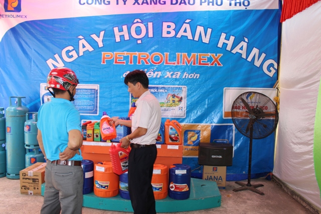 Ngày hội bán hàng - nét đẹp của Petrolimex Phú Thọ