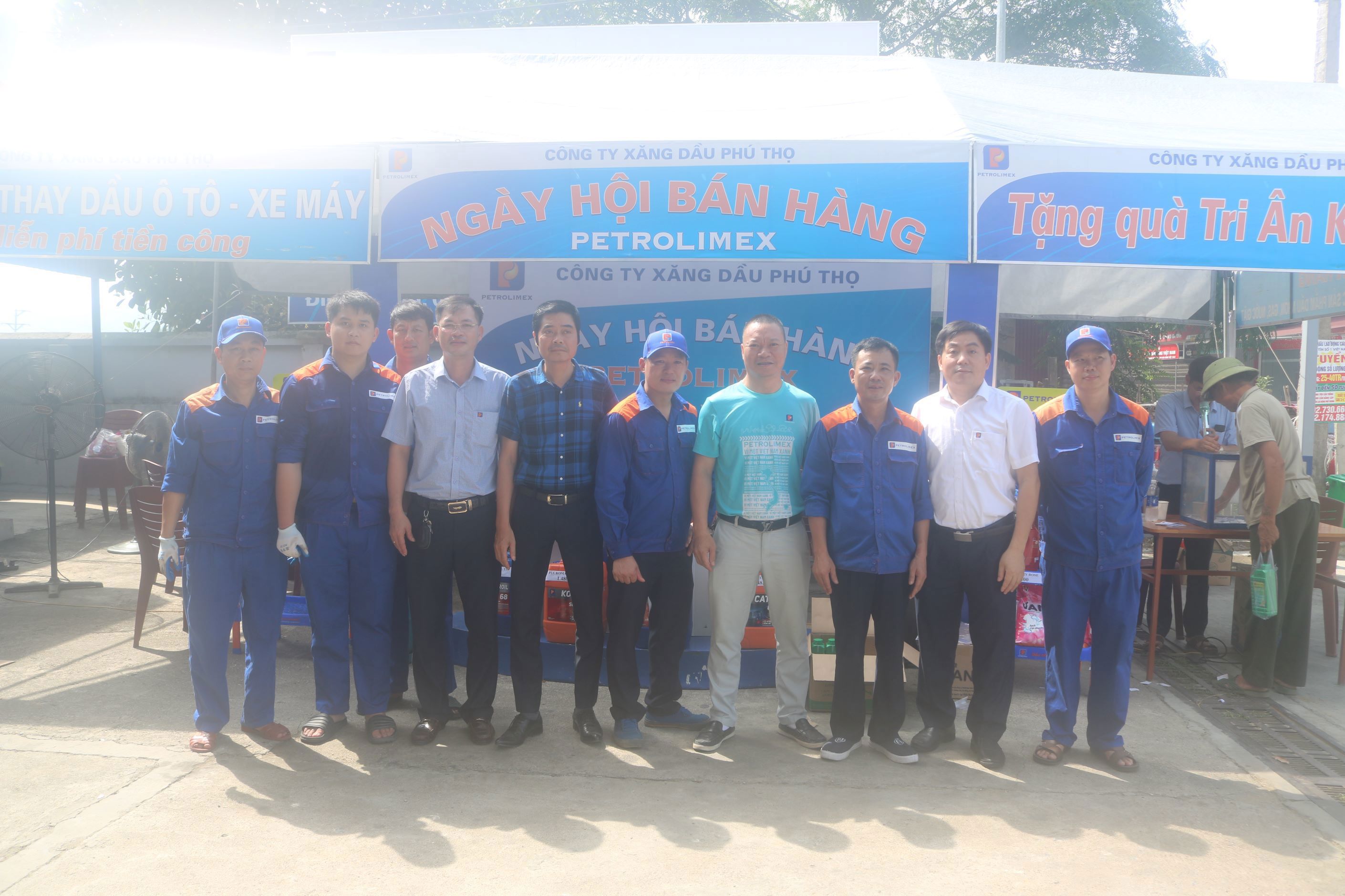 Công ty Xăng dầu Phú Thọ triển khai kế hoạch tổ chức ngày hội bán hàng tại các Cửa hàng trực thuộc