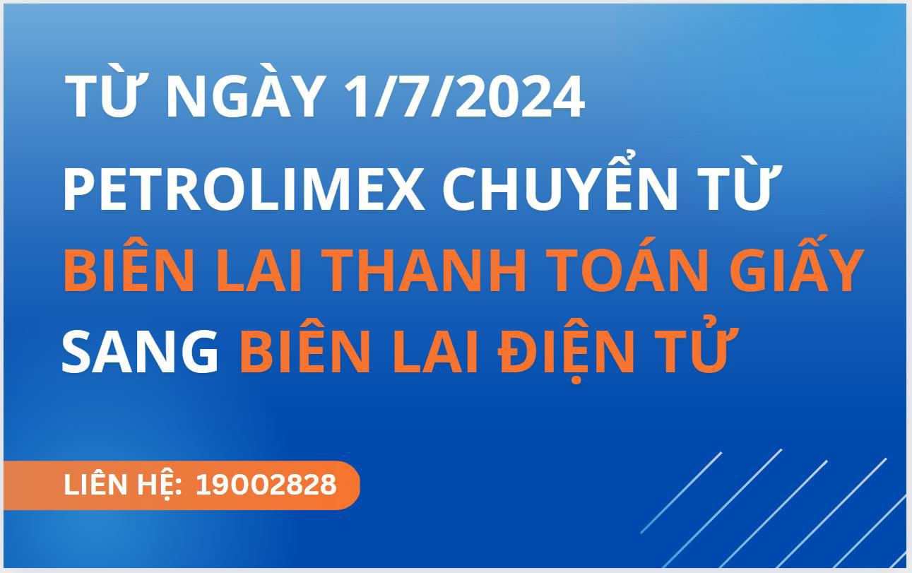 Petrolimex triển khai giải pháp Biên lai điện tử (E-receipt) với giao dịch thanh toán qua máy POS