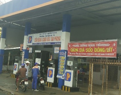 Petrolimex Bạc Liêu khai trương CHXD Tân Phong