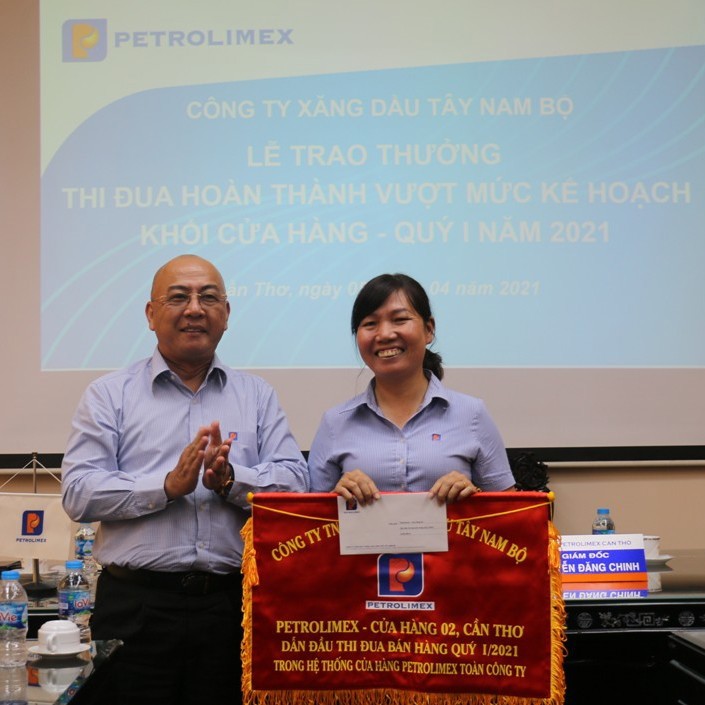 Vinh danh CHXD số 02 Cần Thơ dẫn đầu thi đua Quý I/2021