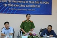 Tổng diễn tập ứng phó sự cố tràn dầu, PCCC và an ninh cảng biển