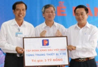 Petrolimex bàn giao gói tài trợ thiết bị y tế 3 tỷ đồng tặng 2 bệnh viện tỉnh Hậu Giang