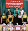Chăn ấm trao tặng các em học sinh Trường Lũng Táo (Hà Giang)