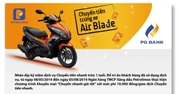 "Chuyển tiền trúng xe Air Blade"