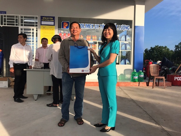 Khai trương CHXD số 08 trên tuyến QL 61c