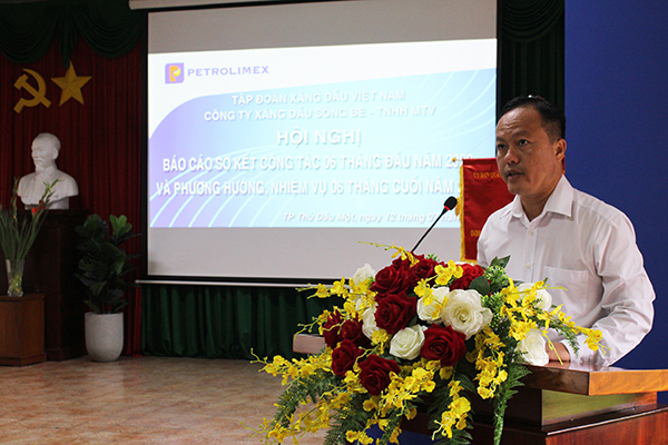 Petrolimex Sông Bé sơ kết 06 tháng đầu năm, triển khai nhiệm vụ 06 tháng cuối năm 2022