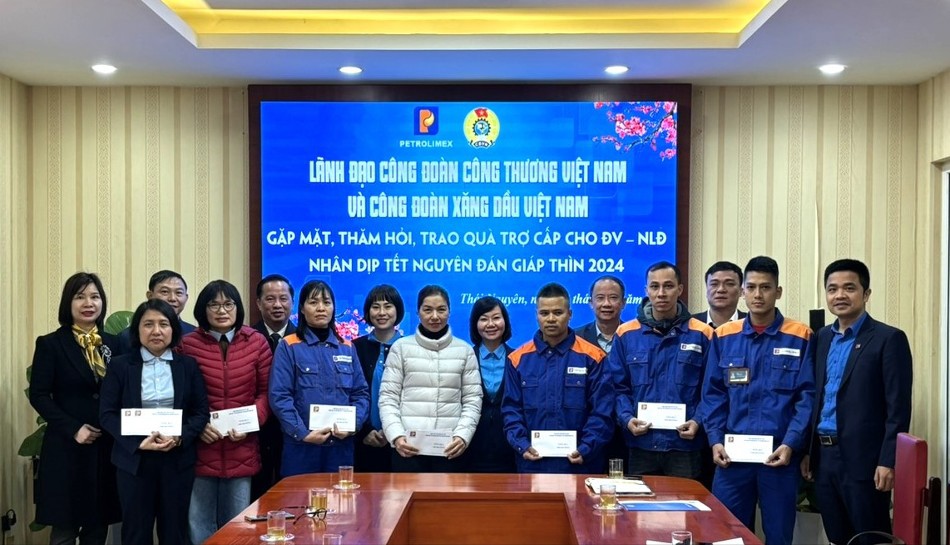 Chăm lo đời sống cho Người lao động nhân dịp Tết Giáp Thìn 2024