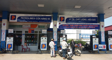 Nhận biết Cửa hàng xăng dầu của Petrolimex