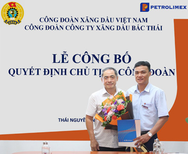 Ông Nguyễn Quyết Thắng kiêm nhiệm Chủ tịch Công đoàn Petrolimex Bắc Thái