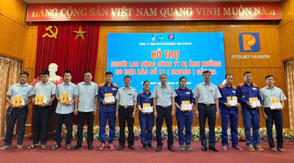 Ấm áp tình người tại Petrolimex Thái Nguyên