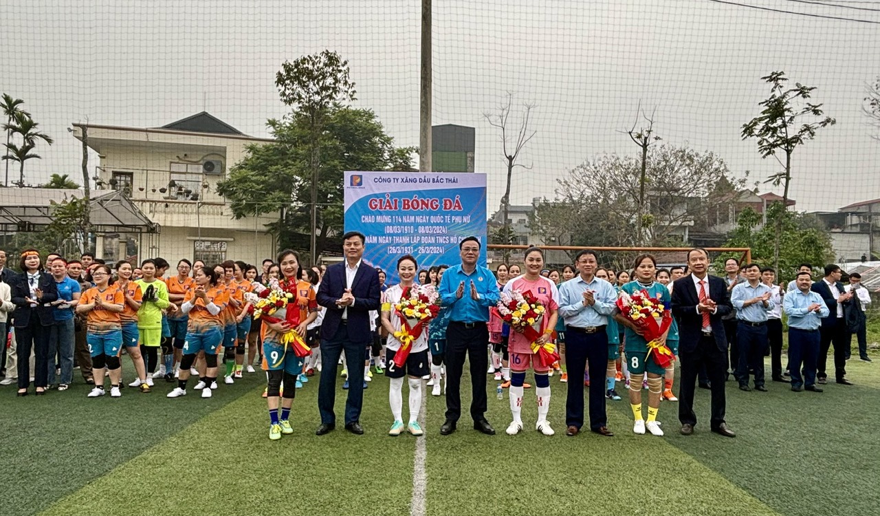 Giải bóng đá Nữ Petrolimex Bắc Thái 2024