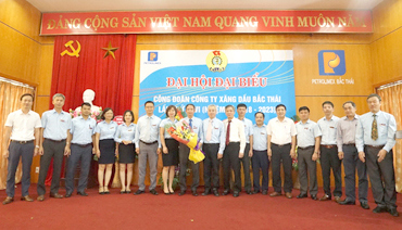 Đại hội XXVI Công đoàn Công ty xăng dầu Bắc Thái thành công tốt đẹp