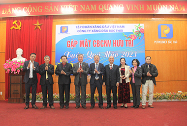 Công ty Xăng Dầu Bắc Thái tổ chức gặp mặt CBCNV hưu trí xuân Quý Mão 2023