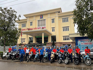 Petrolimex Bắc Thái hướng tới kỷ niệm 90 năm ngày thành lập Đoàn TNCS Hồ Chí Minh
