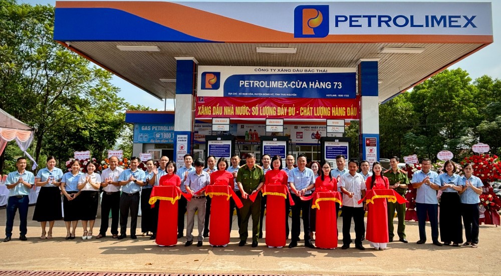 Công ty xăng dầu Bắc Thái khai trương Petrolimex – Cửa hàng 73