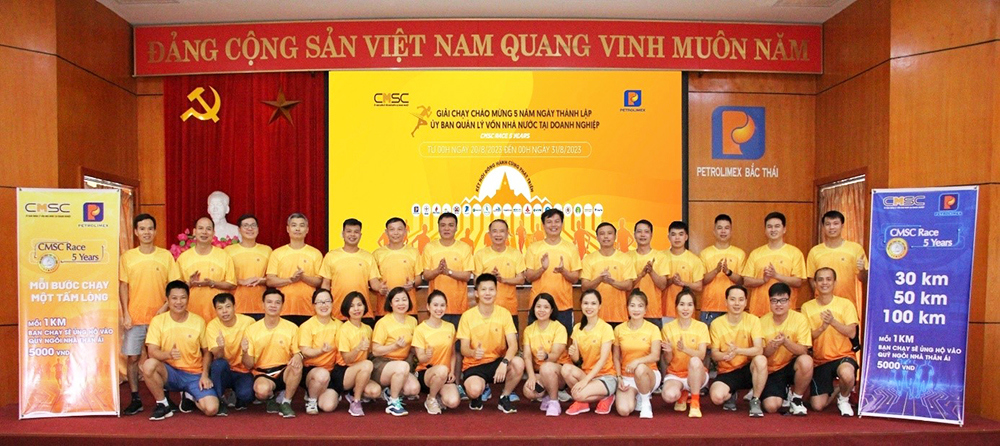 PLX Bắc Thái - Phát động giải chạy CMSC race 5 years
