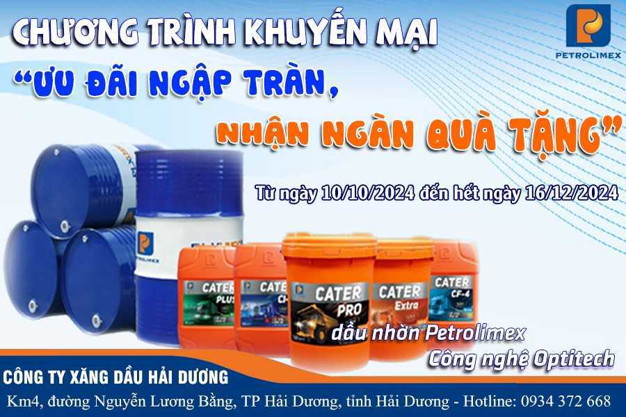 Petrolimex Hải Dương với chương trình khuyến mại " Ưu đãi ngập tràn - nhận ngàn quà tặng"