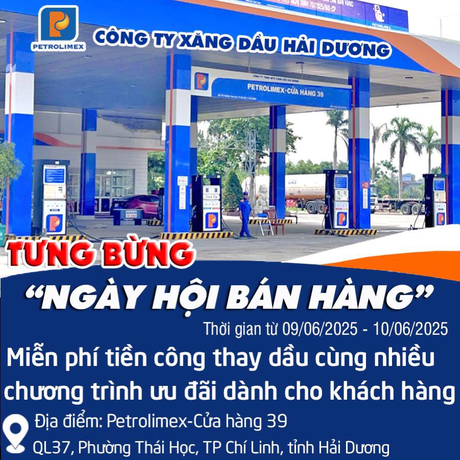 Petrolimex Hải Dương với chương trình ngày hội bán hàng
