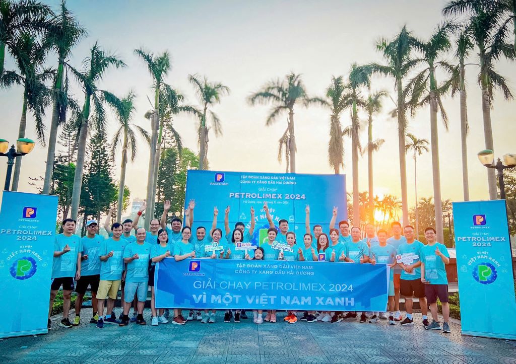 Công ty Xăng dầu Hải Dương tổ chức Lễ phát động giải chạy online năm 2024 " Vì một Việt Nam Xanh"