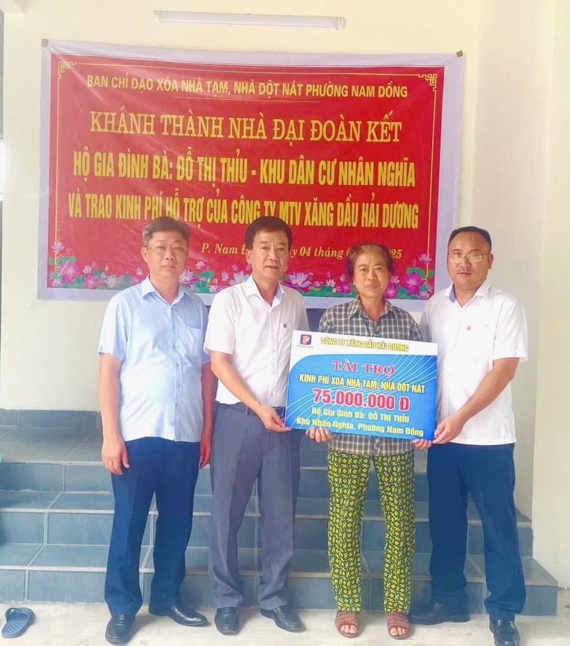 Công ty Xăng dầu Hải Dương với hoạt động An sinh xã hội