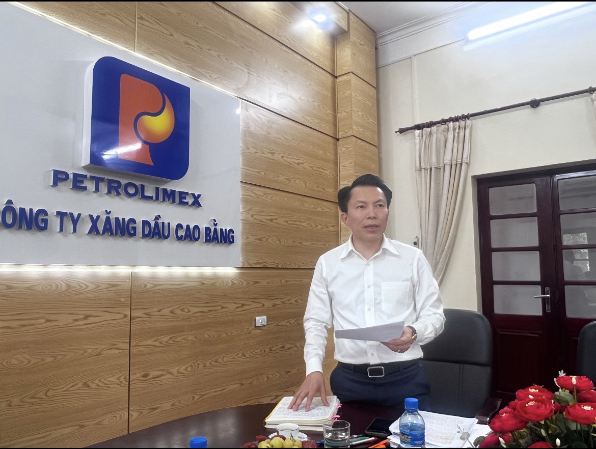 Sơ kết giữa nhiệm kỳ thực hiện Nghị quyết Đại hội Đảng bộ Petrolimex Cao Bằng nhiệm kỳ 2020-2025