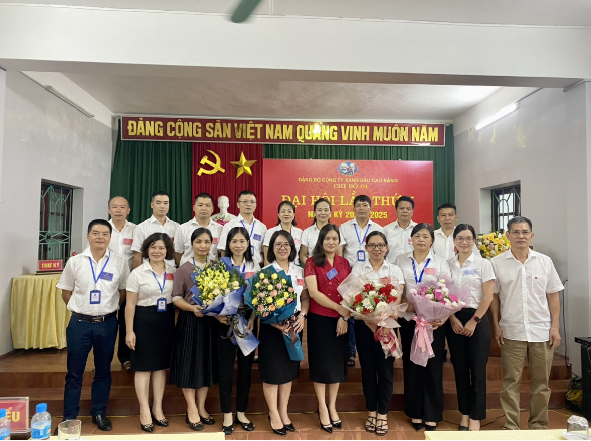 Petrolimex Cao Bằng tổ chức thành công Đại hội các Chi bộ trực thuộc nhiệm kỳ 2022-2025.