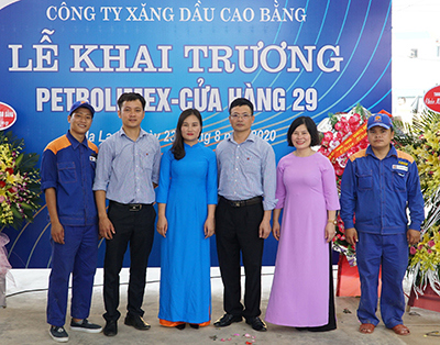 Petrolimex Cao Bằng tổ chức khai trương Petrolimex – Cửa hàng 29