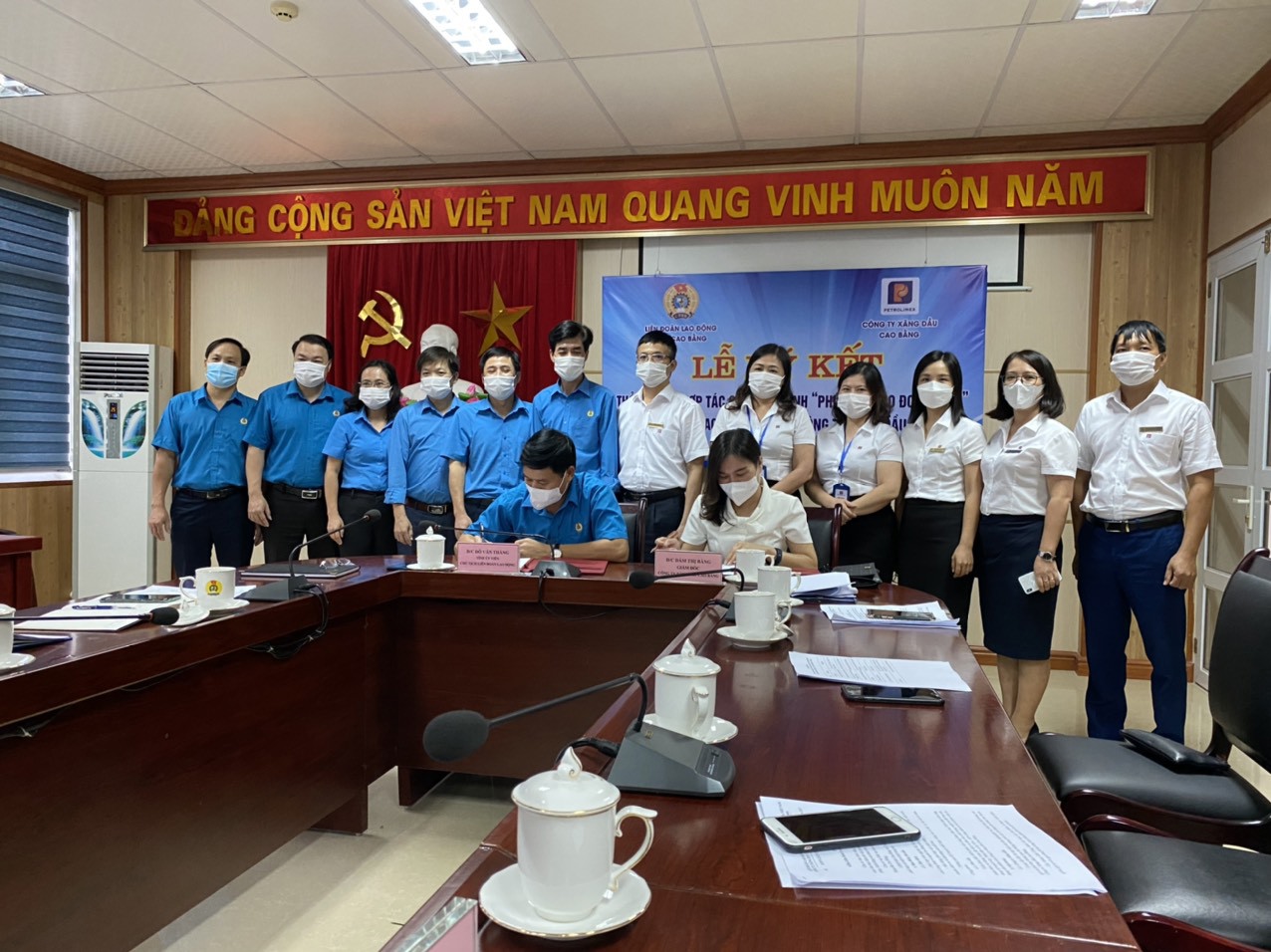 Petrolimex Cao Bằng hợp tác cùng Chương trình phúc lợi đoàn viên Công đoàn