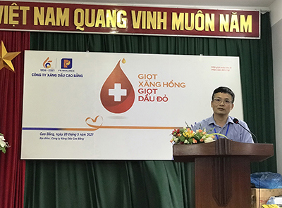 Ngày hội hiến máu tình nguyện “Giọt Xăng hồng – Giọt Dầu đỏ” năm 2021