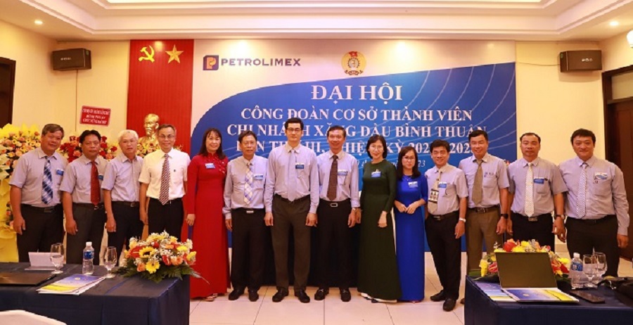 Đại hội Công đoàn cơ sở thành viên Chi nhánh Xăng dầu Bình Thuận lần thứ III, nhiệm kỳ 2023 – 2028
