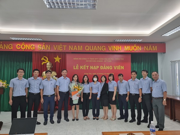 Petrolimex Bà Rịa - Vũng Tàu hoàn thành tốt công tác phát triển Đảng năm 2022