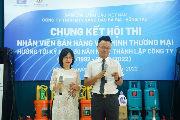 Petrolimex Bà Rịa- Vũng Tàu tổ chức " Hội thi Nhân viên bán hàng văn minh thương mại năm 2022"