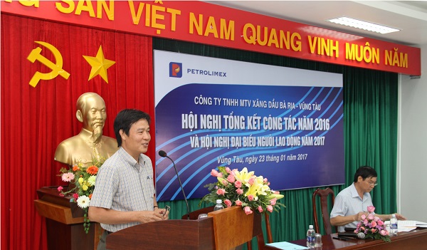 Petrolimex Bà Rịa- Vũng Tàu hoàn thành vượt mức các chỉ tiêu kế hoạch năm 2016
