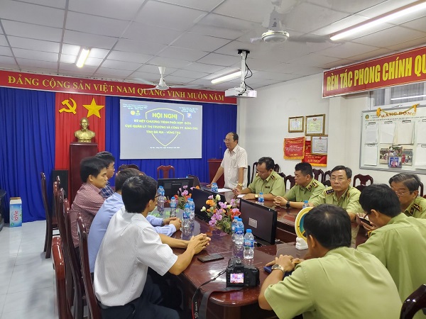 Petrolimex Bà Rịa- Vũng Tàu ký kết thỏa thuận phối hợp công tác với Cục Quản lý Thị trường Bà Rịa- Vũng Tàu