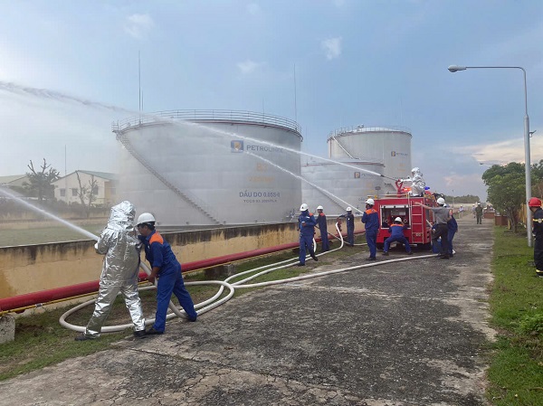 Thực Tập Kế Hoạch Phòng Cháy Chữa Cháy và Cứu Nạn Cứu hộ Tại Petrolimex Bà Rịa - Vũng Tàu Năm 2024
