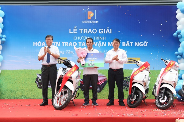 Petrolimex Bà Rịa- Vũng Tàu tổ chức trao thưởng “Hóa đơn trao tay – vận may bất ngờ”