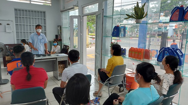 Petrolimex Bà Rịa- Vũng Tàu huấn luyện nghiệp vụ thanh toán không dùng tiền mặt